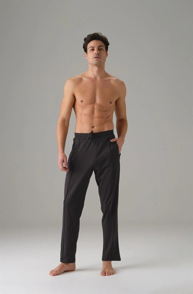 Antrasit Relax Fit Erkek Pijama Altı Doreanse 4933