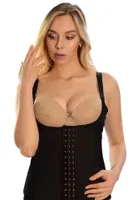 Askılı Latex Şekillendirici Agraflı Korse Pera Fitol 5001 Siyah görsel 8