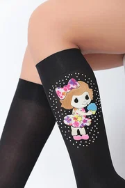 Daymod Ayben Aks. Mikro Çocuk Dizaltı Çorap Siyah Daymod D2242009