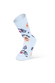 Darkzone Ayıcık Desenli Yılbaşı Erkek Çorap Darkzone DZCPNY0004