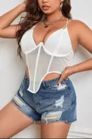 Balenli İnce Askılı Büstiyer Miorre 001-002362 Beyaz detay görünüm