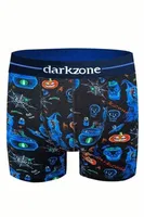 Balkabağı Desenli Erkek Boxer (Dijital Baskılı) Darkzone DZN3061