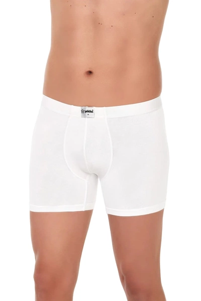 Bambu Beyaz 3'lü Paket Erkek Boxer Yıldız 320