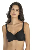 Basic Toparlayıcı Soft Cup Sütyen Takım Fabony 3130 Siyah farklı açı