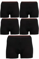 Battal Büyük Beden Boxer Siyah 5'li Paket Arma Yıldız 1177 - 5 ADET Siyah görsel 4