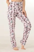 Bayan Çiçek Desenli Pijama Altı Doremi 002-001025 Desenli farklı açı