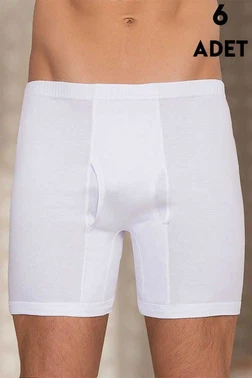 Berrak Erkek Penye Uzun Paçalı Külot 6Lı Berrak 1055