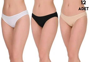 Berrak Beyaz Likralı Kadın Bato 12Li Berrak 2057