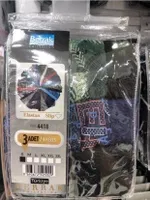 Karışık Renkli Erkek Slip Külot 3Lü Berrak 4418 Asorti