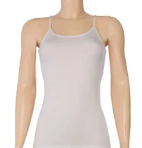 Yıldız Çamaşır Beyaz 3'lü Paket Bambu İp Askılı Kadın Atlet Yıldız 2360