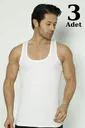 Beyaz Fitilli Kaşkorse Atlet 3lü Paket Arma Yıldız 1187 - 3 ADET