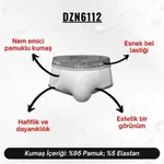 Beyaz Hipster Erkek Slip  Darkzone DZN6112 farklı açı
