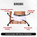Beyaz Kısa Erkek Boxer Darkzone DZN3302 görsel 4