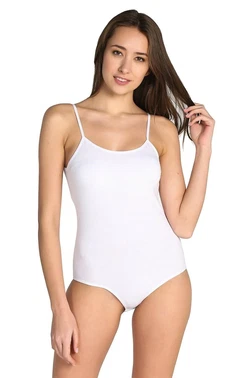 Arma Yıldız Beyaz Likra İp Askılı Çıt Çıtlı Body 2li Paket Arma Yıldız 3336 - 2 ADET - Alternatif Görünüm