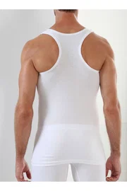 Sistina Sporcu Beyaz Ribana Erkek Atlet Sistina 04