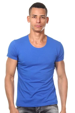 Darkzone Bisiklet Yaka Saks Erkek T-shirt Darkzone DZN8505