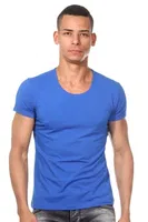 Bisiklet Yaka Saks Erkek T-shirt Darkzone DZN8505