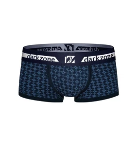 Darkzone Biyeli Desenli Lacivert Erkek Boxer Darkzone DZN3218