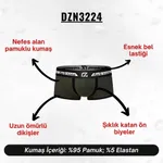 Biyeli Haki Erkek Boxer Darkzone DZN3224 görsel 8