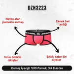 Biyeli Neon Pembe Erkek Boxer Darkzone DZN3223 farklı açı