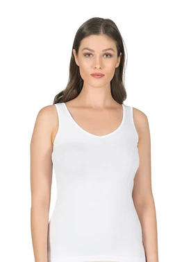 Özkan Biyeli Pamuklu Modal Esnek Yumuşak Kalın Askılı Örme Kadın Atlet Özkan 25487 