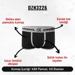 Biyeli Siyah Erkek Boxer Darkzone DZN3226 farklı açı