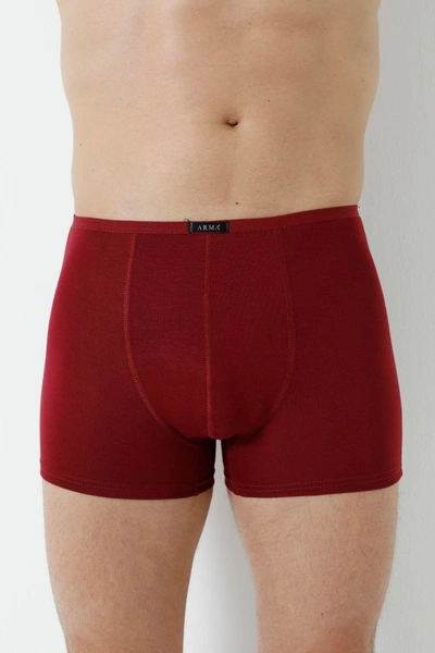Bordo Bambu Boxer Ince Bel Lastikli Arma Yıldız 1190 - 5 ADET