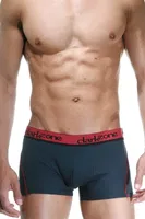 Bordo Çizgili Füme Erkek Boxer Darkzone DZN3111