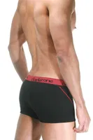 Bordo Çizgili Siyah Erkek Boxer Darkzone DZN3101 detay görünüm