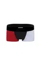 Bordo Gri Erkek Hipster Boxer Darkzone DZN2418