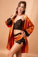 Bralet Şortlu Kimono Takım Amber Nurteks 3509 Görsel