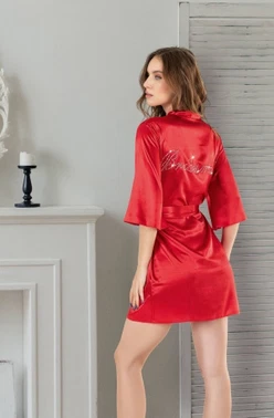 Bridesmaid Saten Sabahlık Daria 5870