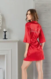 Bridesmaid Saten Sabahlık Daria 5870