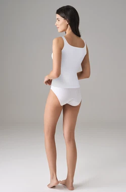 Doreanse Büyük Beden Pamuklu Fitilli Kadın Atlet Doreanse 9328P - Alternatif Görünüm