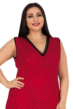 Lady Büyük Boy Kısa ve Geniş Kol Tunik Lady 6758 - Alternatif Görünüm