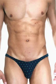 Darkzone Çam Ağacı Desenli Lacivert Erkek Slip  Darkzone DZN6427