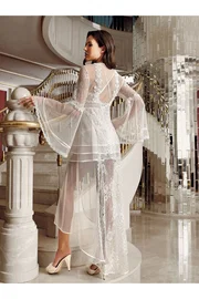 İmaj Çapraz Askılı Kuyruklu 2li Tül Fantazi Gecelik Takımı İmaj 4208