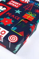 Christmas Desenli Yılbaşı Erkek Boxer (Dijital Baskılı) Darkzone DZNNY0005 görsel 5