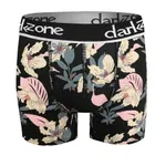 Çiçek Desenli Siyah Erkek Boxer Darkzone DZN2695