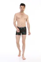 Çift Kaplan Erkek Boxer 796 Uzay Desenli Dijital Baskılı Görsel detay görünüm
