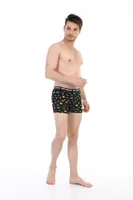 Çift Kaplan Erkek Boxer 796 Uzay Desenli Dijital Baskılı Görsel görsel 6