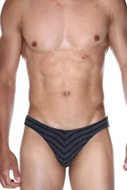 Darkzone Çizgili Antrasit Erkek Slip  Darkzone DZN6489