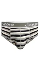 Çizgili Desenli Hipster Erkek Slip  Darkzone DZN6127