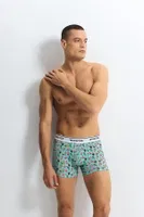 Cool Icecream Baskılı Pamuk Strech Cotton Erkek Boxer Wooster W-021 - 3 Adet Görsel