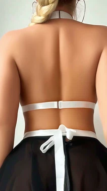 Lily Bianca Dalmaçya Desenli Siyah Hizmetçi Kostümü Lily Bianca LB-161 - Alternatif Görünüm