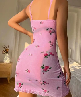 Lily Bianca Dantelli Britli Pudra Seksi Hizmetli Kostümü lily Bianca 13005 - Alternatif Görünüm