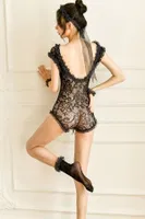 Dantelli Fantezi Body DoReMi 002-002325 Siyah farklı açı