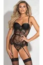 Dantelli Jartiyerli Büstiyer Takım For Dreams 8468