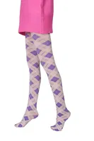 Daymod Veron Bayan Külotlu Çorap D1122109 Kemik Pembe Mor görsel 6