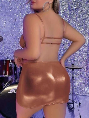 Deri Seksi Takım Büyük Beden Real Passione 40011 - Alternatif Görünüm